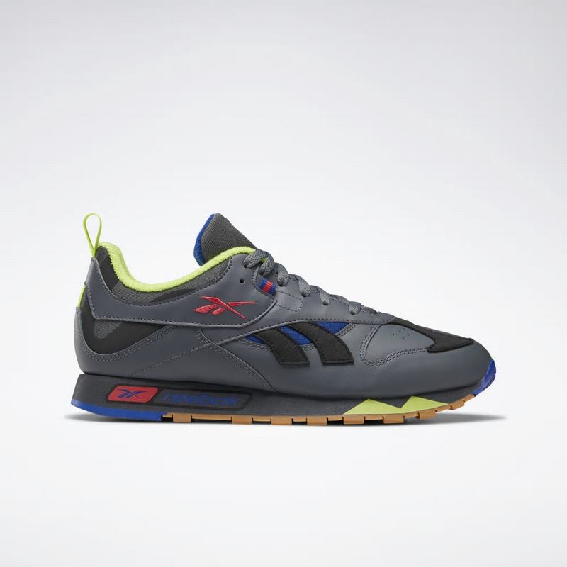 Tenisi Reebok Classic Leather Rc 1.0 Barbati Gri/Negrii Romania RH4398UK